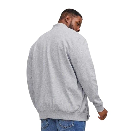Jack And Jones Heren-sweatjack van Paulos met relaxte pasvorm (Grijze Melange) - Image 3
