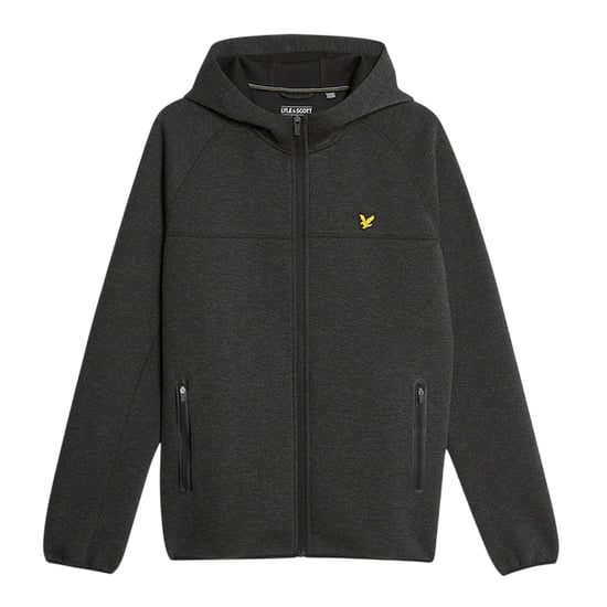 Lyle & Scott Heren Logo Raglan Full Zip Hoodie (Zwart) - Image 2