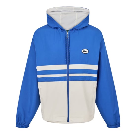 Lacoste Heren-trainingsjack met logo (Blauw/Wit) - Image 2