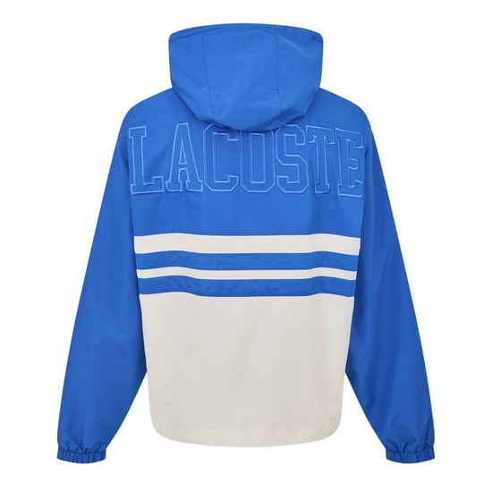 Lacoste Heren-trainingsjack met logo (Blauw/Wit) - Image 3