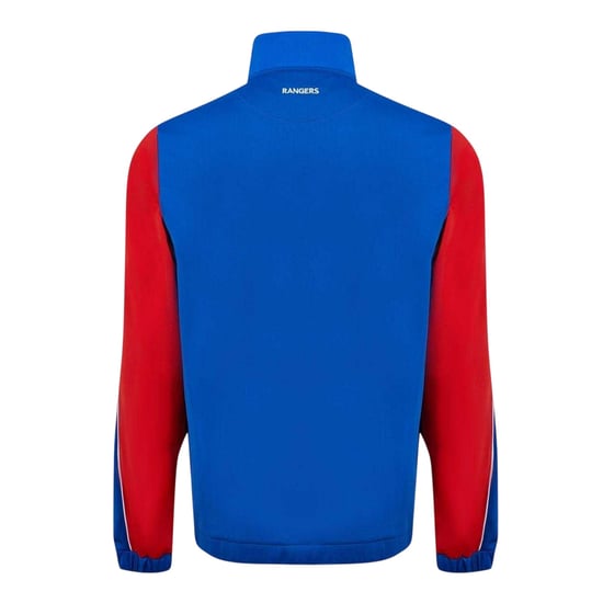 Castore Rangers FC-trainingsjack met hoge kraag en lange mouwen voor heren (Blauw) - Image 2