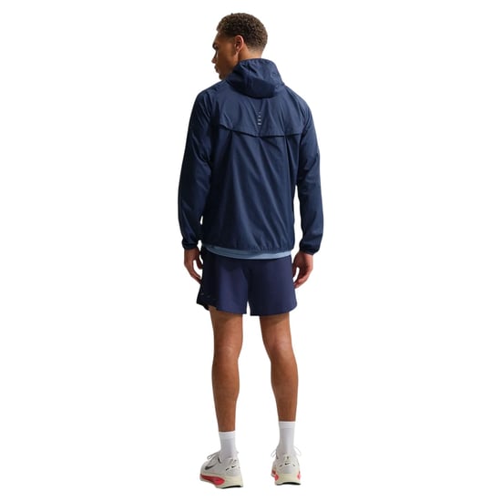 Nike Lichtgewicht herenjack met capuchon van Stride (Middernacht marine) - Image 2