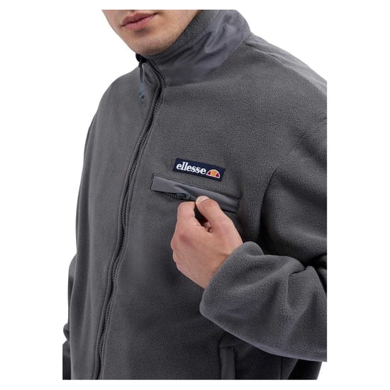 Ellesse Maseben fleecejas voor heren (Donkergrijs) - Image 4
