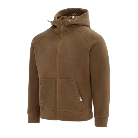 Firetrap Mens Fleece Jacket (Dark Khaki) - Image 3