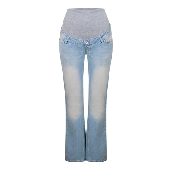 Mamalicious 5-pocket zwangerschapsjeans voor dames (Licht Denim Blauw) - Image 1