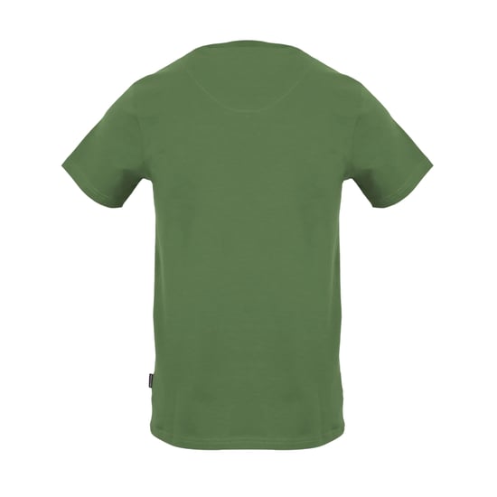 Aquascutum Heren Geborduurd Logo Katoenen T-Shirt (Militair Groen) - Image 2