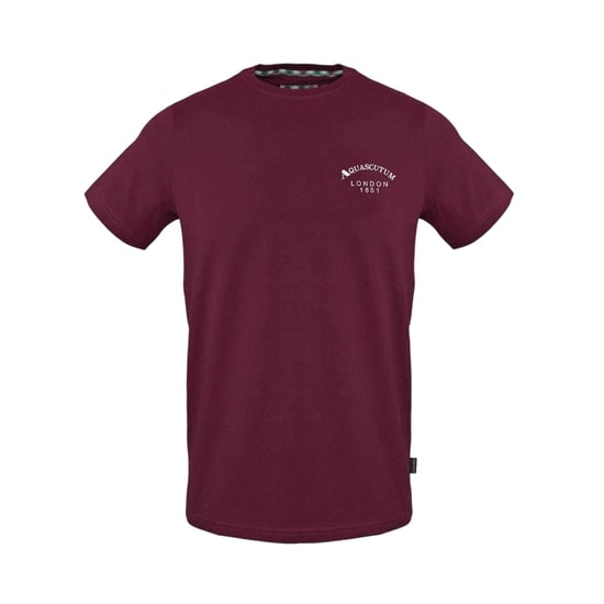 Aquascutum Heren-T-shirt ‘London 1851’ van katoenmix (Rood) - Image 1