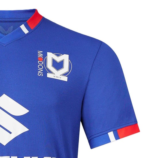 Castore MK Dons-voetbalshirt voor heren (Clematis Blauw) - Image 4