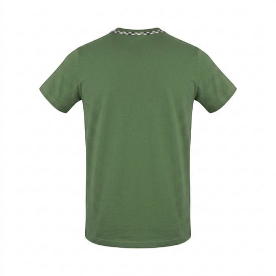 Aquascutum Heren-T-shirt ‘London 1851’ van katoenmix (Militair Groen) - Image 2
