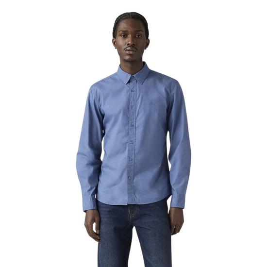 Levis Effen Slim Heren Overhemd (Blauw) - Image 1