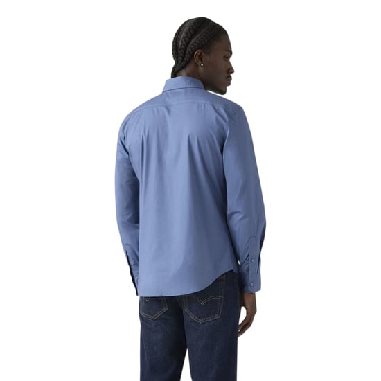Levis Effen Slim Heren Overhemd (Blauw) - Image 3