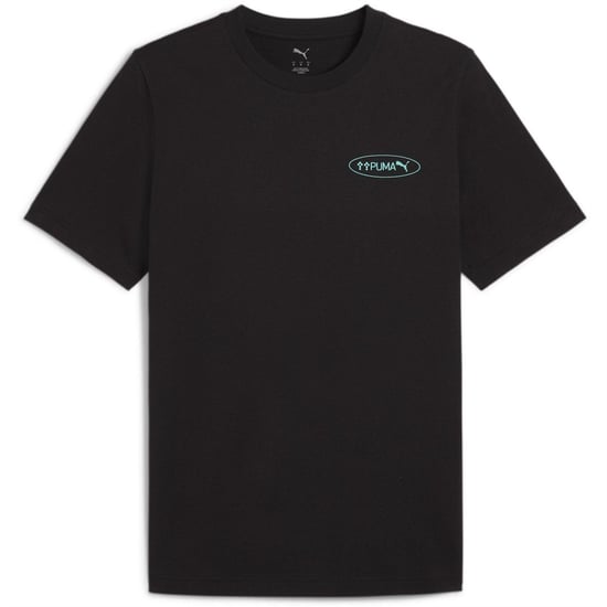 Puma ESS No.1 Logo T-shirt voor heren, regular fit (Poema Zwart) - Image 1