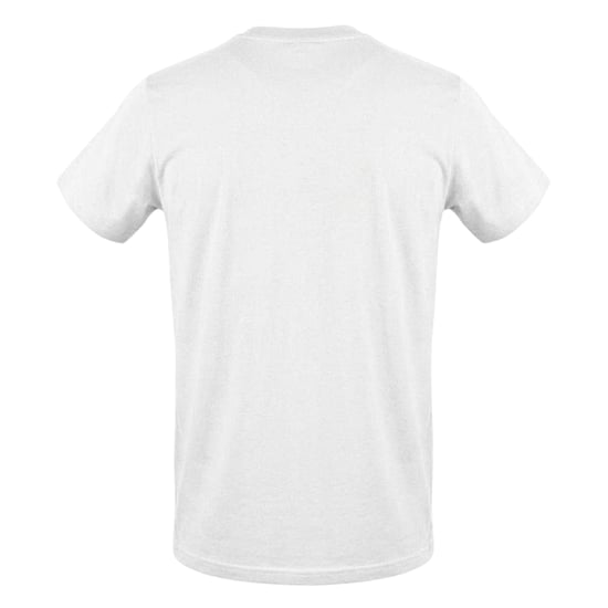 Aquascutum Heren Logo Katoen Regular T-shirt (Wit) - Image 2