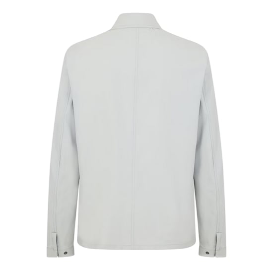 Lyle & Scott Overshirt met logo voor heren (Grijs luchtspiegeling) - Image 3