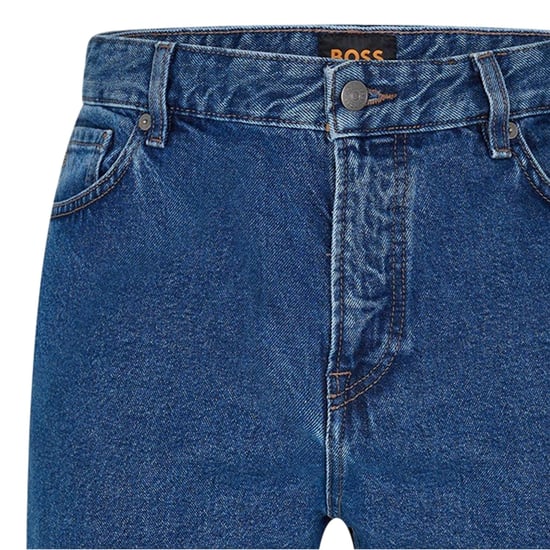 Boss Re.Maine denimjeans met 5 zakken voor heren (Turquoise/Aqua) - Image 3
