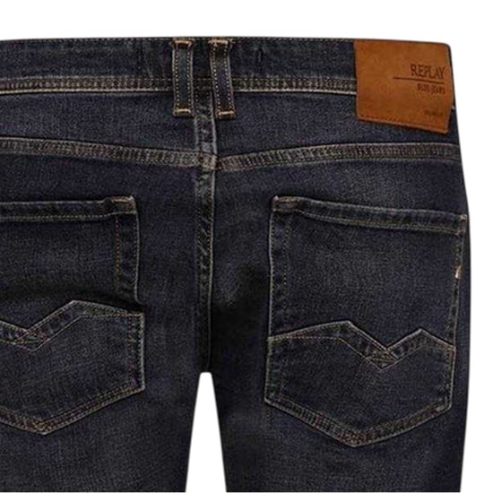 Replay Anbass katoenen comfortjeans voor heren (Blauw) - Image 4