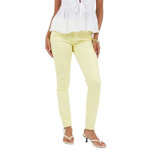 Brave Soul Slim-fit denimjeans met 5 zakken voor dames (Citroen) - Image 2