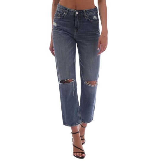 Gant Damesjeans van katoenen denim met een relaxte pasvorm (Blauw) - Image 2