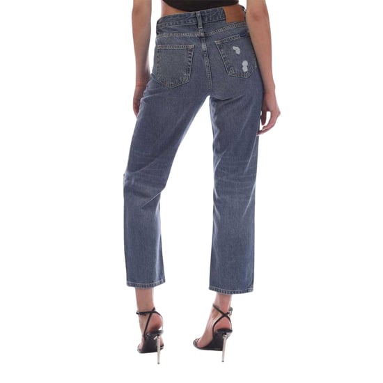 Gant Damesjeans van katoenen denim met een relaxte pasvorm (Blauw) - Image 3