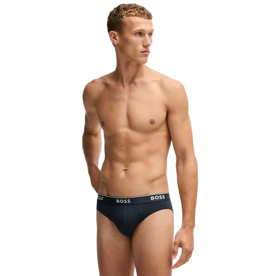 Boss Power Stretch-slips voor heren (set van 3) (Blauw/Zwart/Antraciet) - Image 1