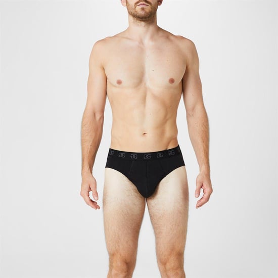 Giorgio Essentiële herenslipjes (pakket van 5) (Zwart) - Image 2