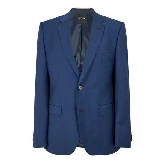 Boss Herenjasje met één rij knopen, kleur Jasper (Blauw) - Image 1
