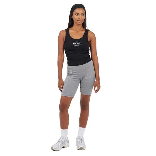 Brave Soul Womens/Ladies Snug Fit Cycling Shorts (Grey Marl) - Image 1