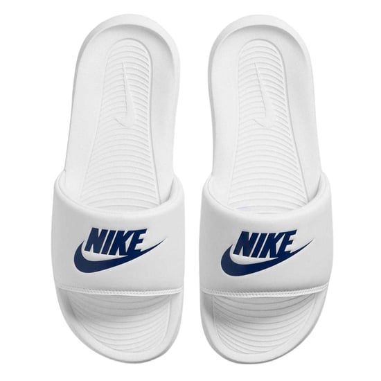 Nike Victori One-doucheslippers voor heren (Wit, Royaal Blauw) - Image 3