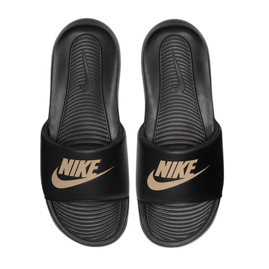 Nike Victori One-doucheslippers voor heren (Zwart/Metallic) - Image 3