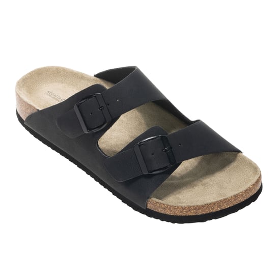 Regatta Mens Asby Double Strap Sandals (Black) - Image 6