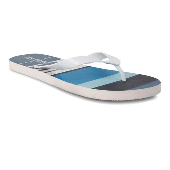 Regatta Mens Bali Hawaii Flip Flops (Blue) - Image 1