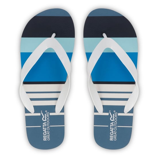 Regatta Mens Bali Hawaii Flip Flops (Blue) - Image 2