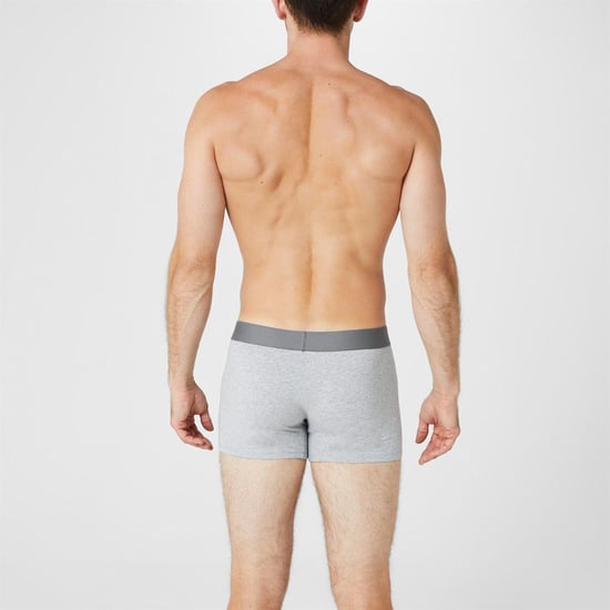 Firetrap Mens Logo Boxer Shorts (Pack of 2) (Grey/Grey Marl) - Image 3