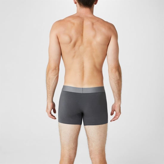 Firetrap Mens Logo Boxer Shorts (Pack of 2) (Grey/Grey Marl) - Image 5