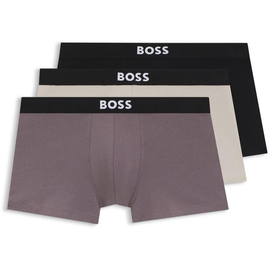 Boss Mens Underwear (Pack of 3) (Grey/Black/White) - Image 1