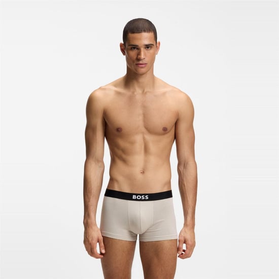 Boss Mens Underwear (Pack of 3) (Grey/Black/White) - Image 5