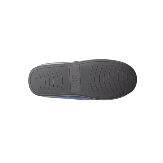 Lyle & Scott Heren-mocassinslippers van imitatiesuède van Aspen (Marine) - Image 3