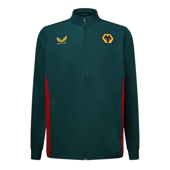 Castore Wolverhampton Wanderers FC-anorak voor heren (Botanische Tuin/Rood) - Image 1