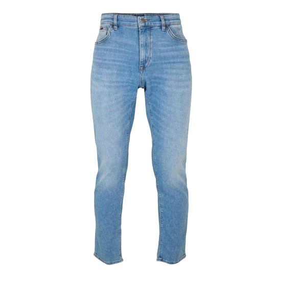 Boss Mens Maine Denim Tapered Leg Slim Jeans (Medium Blue) - Image 2