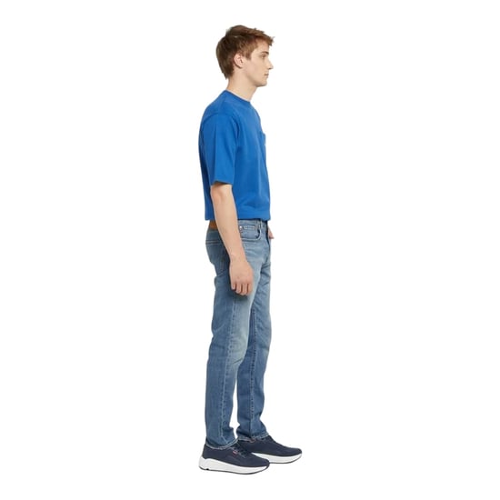 Levis Slim-fit jeans voor heren, model 502, van katoenmix (New Blue) - Image 3