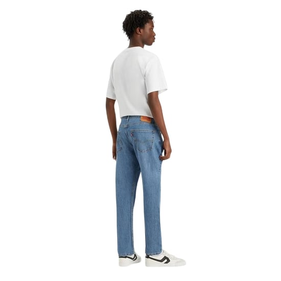 Levis Mens 502 Cotton Blend Slim Jeans (On The Cool) - Image 2