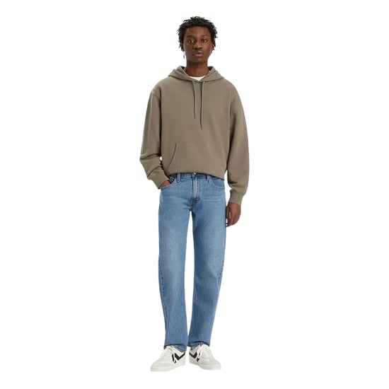 Levis Mens 502 Cotton Blend Slim Jeans (On The Cool) - Image 3