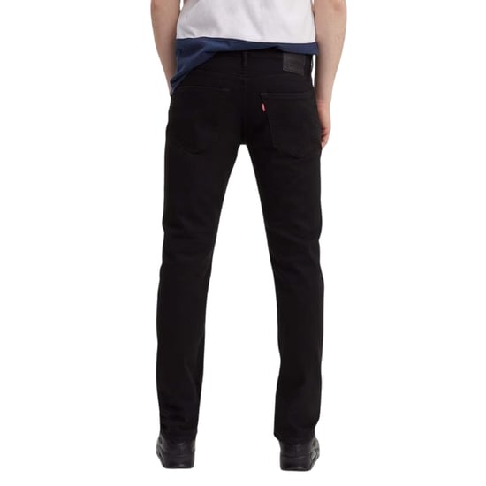 Levis Mens 502 Cotton Blend Slim Jeans (Nightshine) - Image 2