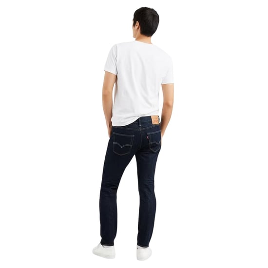 Levis Slim-fit jeans voor heren, model 502, van katoenmix (Blauw) - Image 2