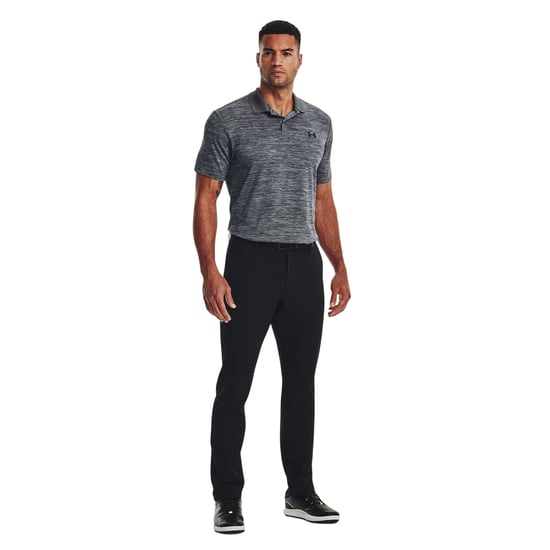 Under Armour Ademend sportpoloshirt voor heren (Staal) - Image 1