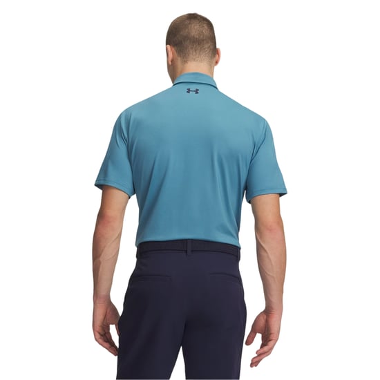 Under Armour Ademend sportpoloshirt voor heren (Blauw) - Image 2