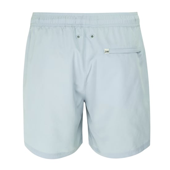 Jack Wills Mens Embroidered Logo Mid Length Swim Shorts (Light Blue) - Image 2