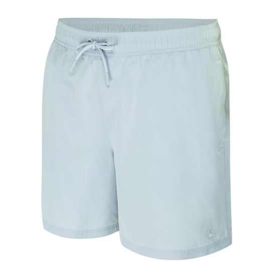 Jack Wills Mens Embroidered Logo Mid Length Swim Shorts (Light Blue) - Image 3
