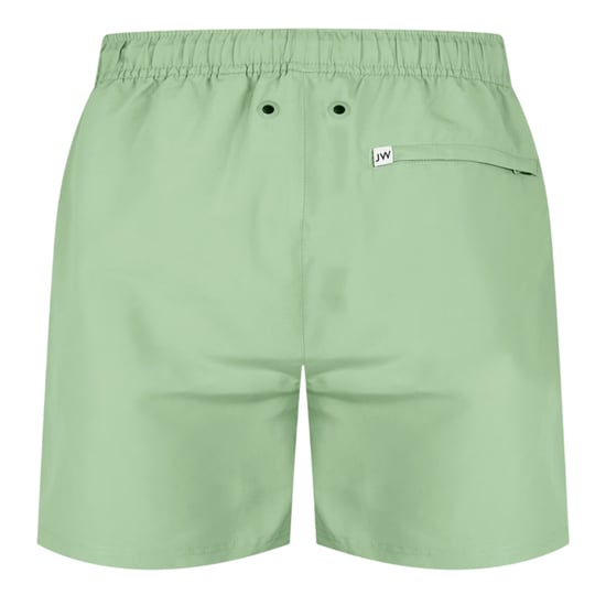 Jack Wills Mens Embroidered Logo Mid Length Swim Shorts (Mid Green) - Image 3