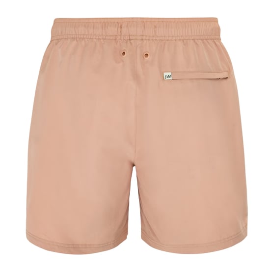 Jack Wills Mens Embroidered Logo Mid Length Swim Shorts (Pink) - Image 2